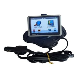 Garmin Nuvi 1350 GPS Bundle W Car Charger & Dashboard Mount